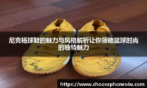 尼克杨球鞋的魅力与风格解析让你领略篮球时尚的独特魅力